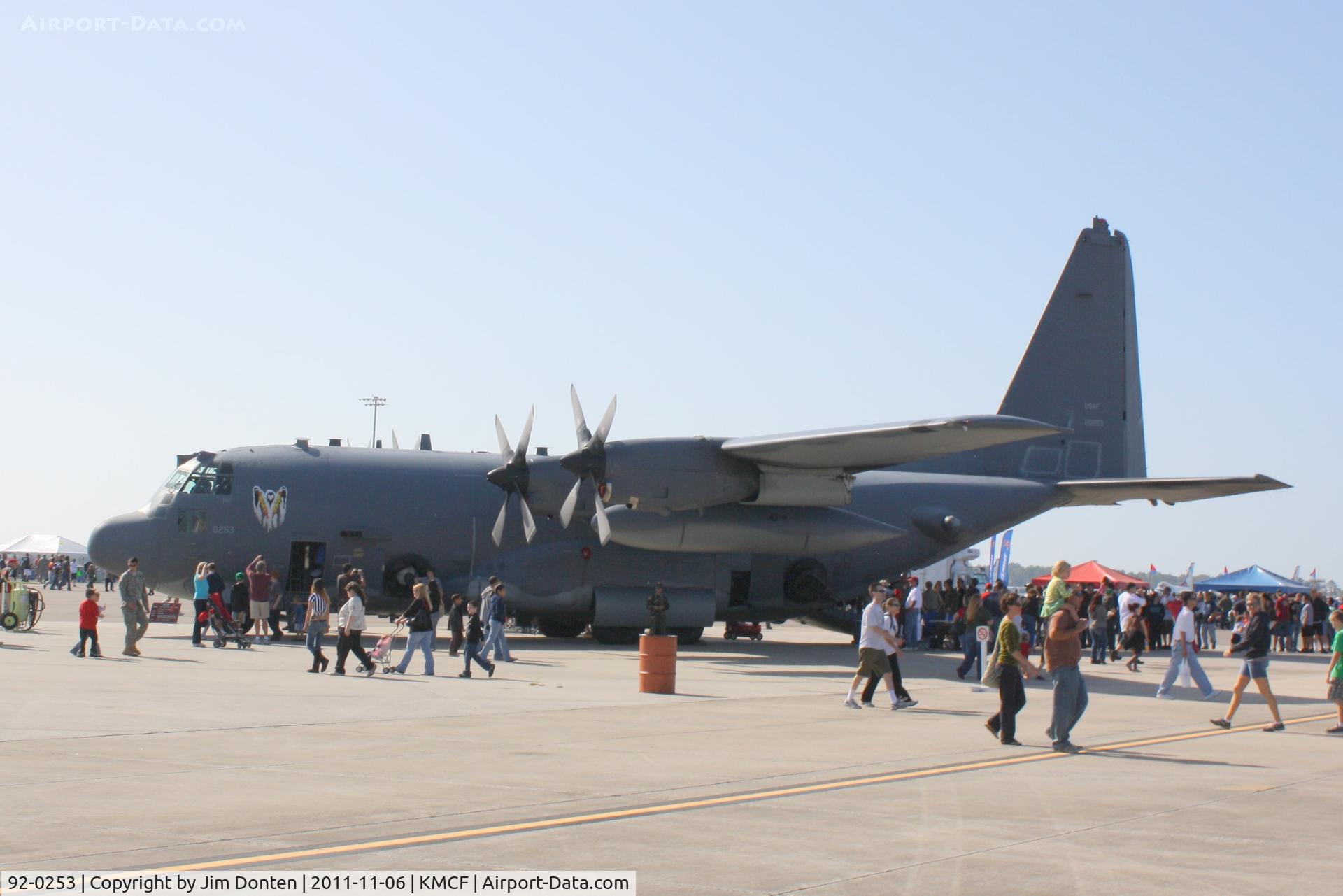92-0253, 1992 Lockheed AC-130U Hercules (L-382) C/N 382-5279, AC-130U Spooky II (92-0253) on display at MacDill Air Fest