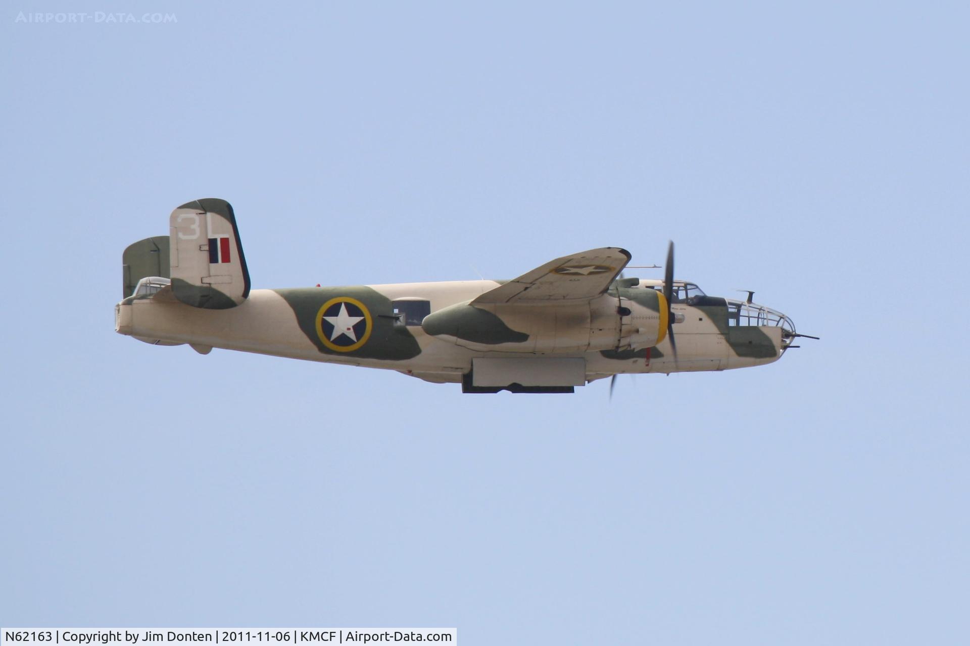 N62163, 1944 North American B-25J Mitchell Mitchell C/N 108-47451, B-25 Mitchell 