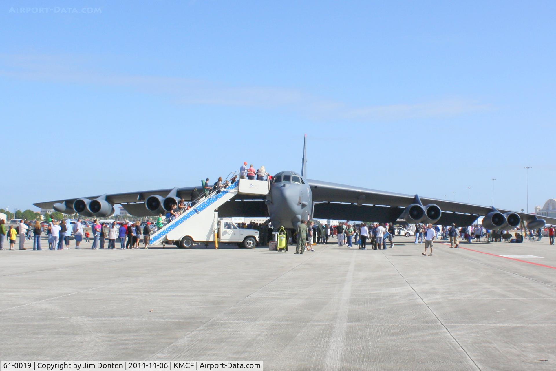 61-0019, 1961 Boeing B-52H Stratofortress C/N 464446, B-52H Stratofortress (61-0019) on display at MacDill AirFest