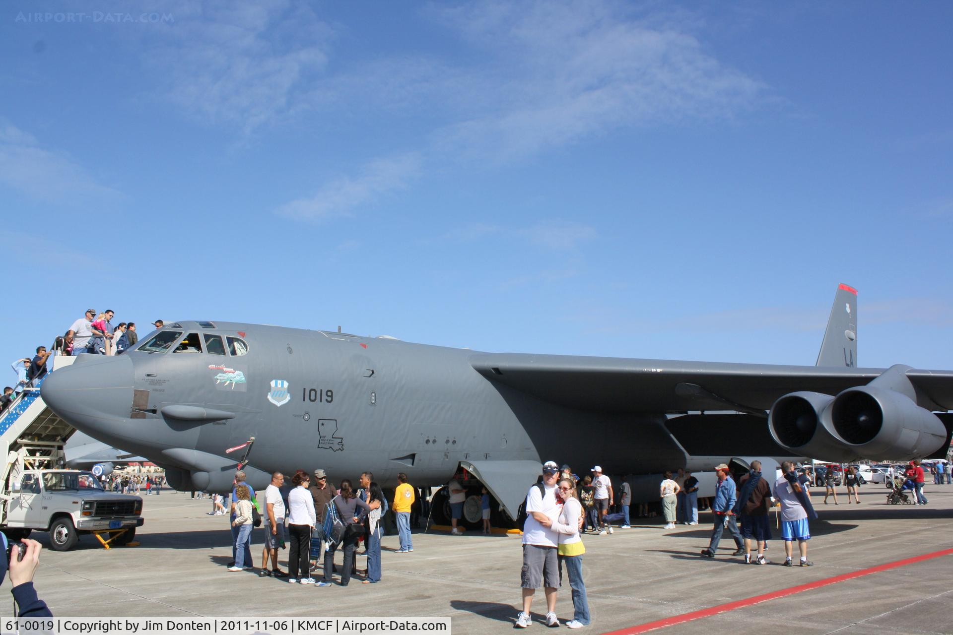 61-0019, 1961 Boeing B-52H Stratofortress C/N 464446, B-52H Stratofortress (61-0019) on display at MacDill AirFest
