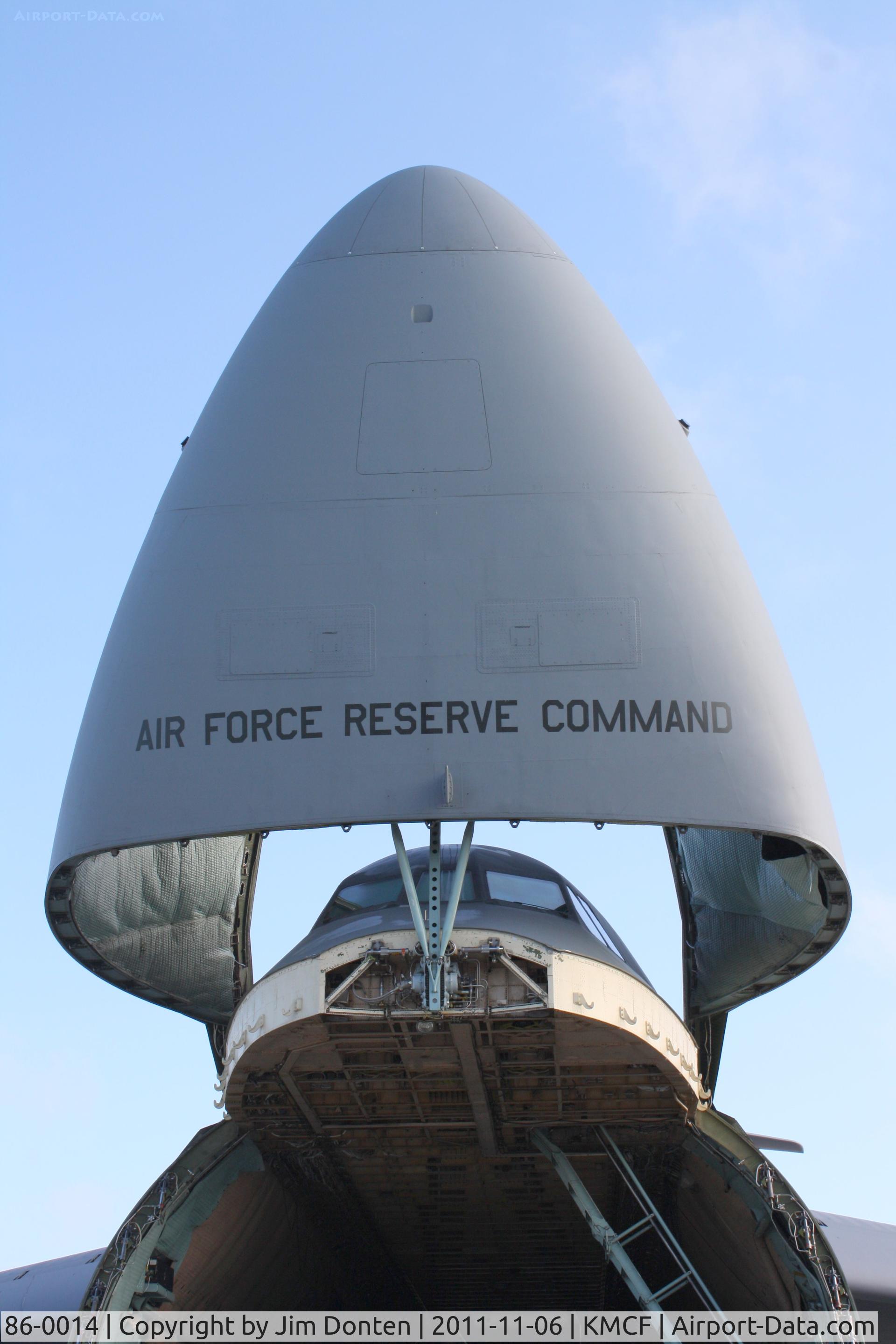 86-0014, 1986 Lockheed C-5B Galaxy C/N 500-0100, C-5 Galaxy (86-0014) of the 439th Airlift Wing at Westover Air Reserve Base on display at MacDill Air Fest