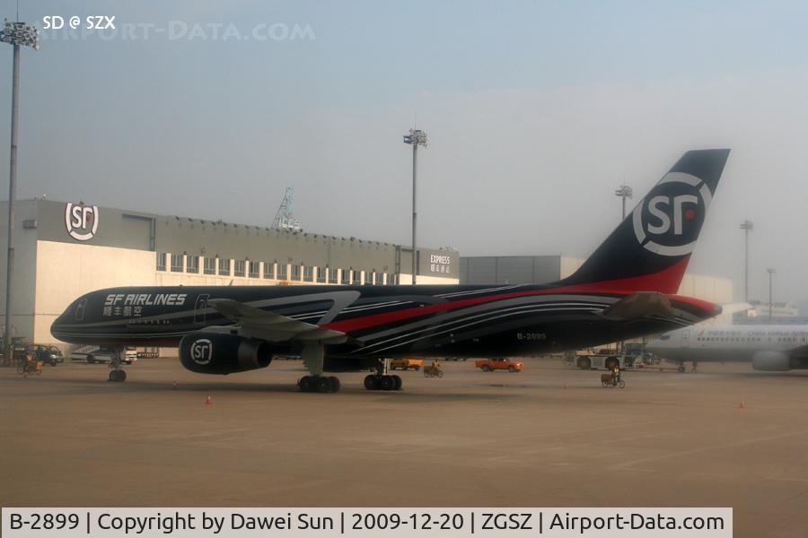B-2899, 1989 Boeing 757-21B C/N 24401, SF Airliners @ Shenzhen