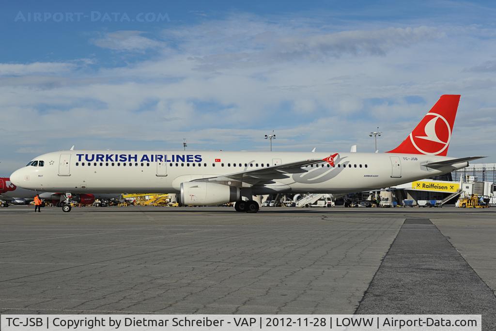TC-JSB, 2012 Airbus A321-231 C/N 5205, THY Airbus 321