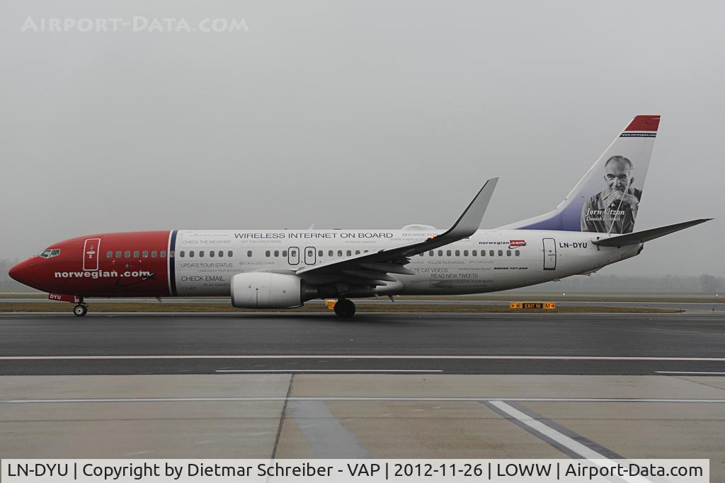 LN-DYU, 2011 Boeing 737-8JP C/N 39008, Norwegian Boeing 737-800