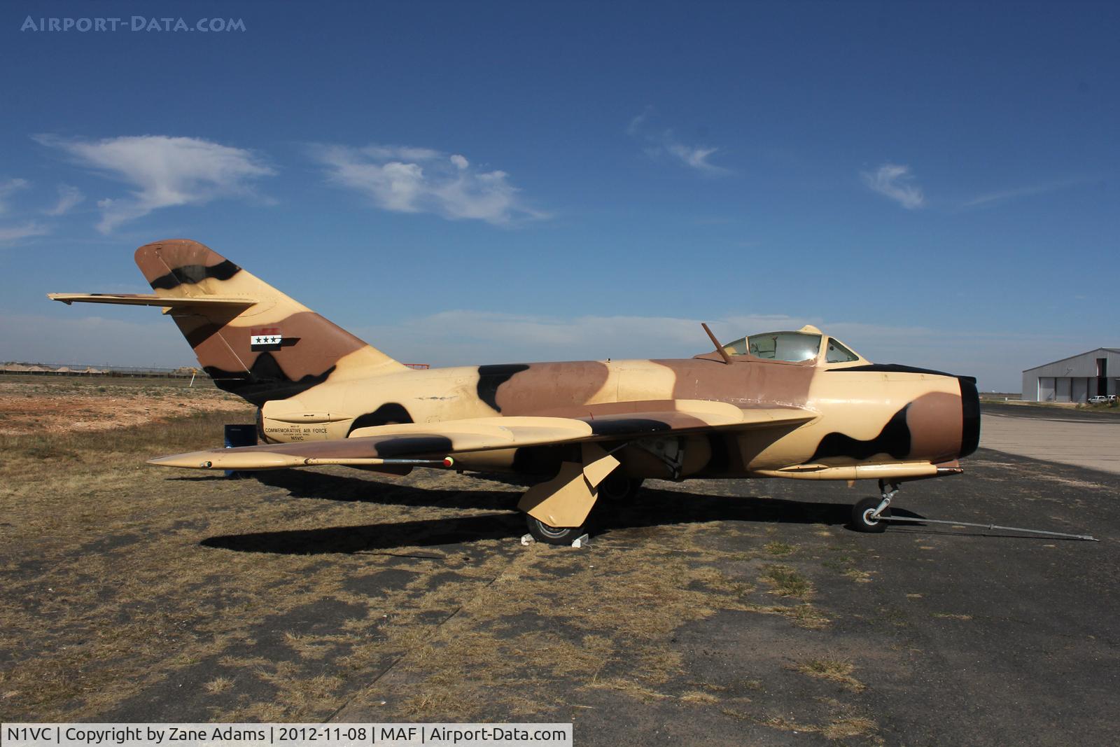 N1VC, 1956 Shenyang F4 C/N 2705, At the Commemorative Air Force hangar - Mildand, TX