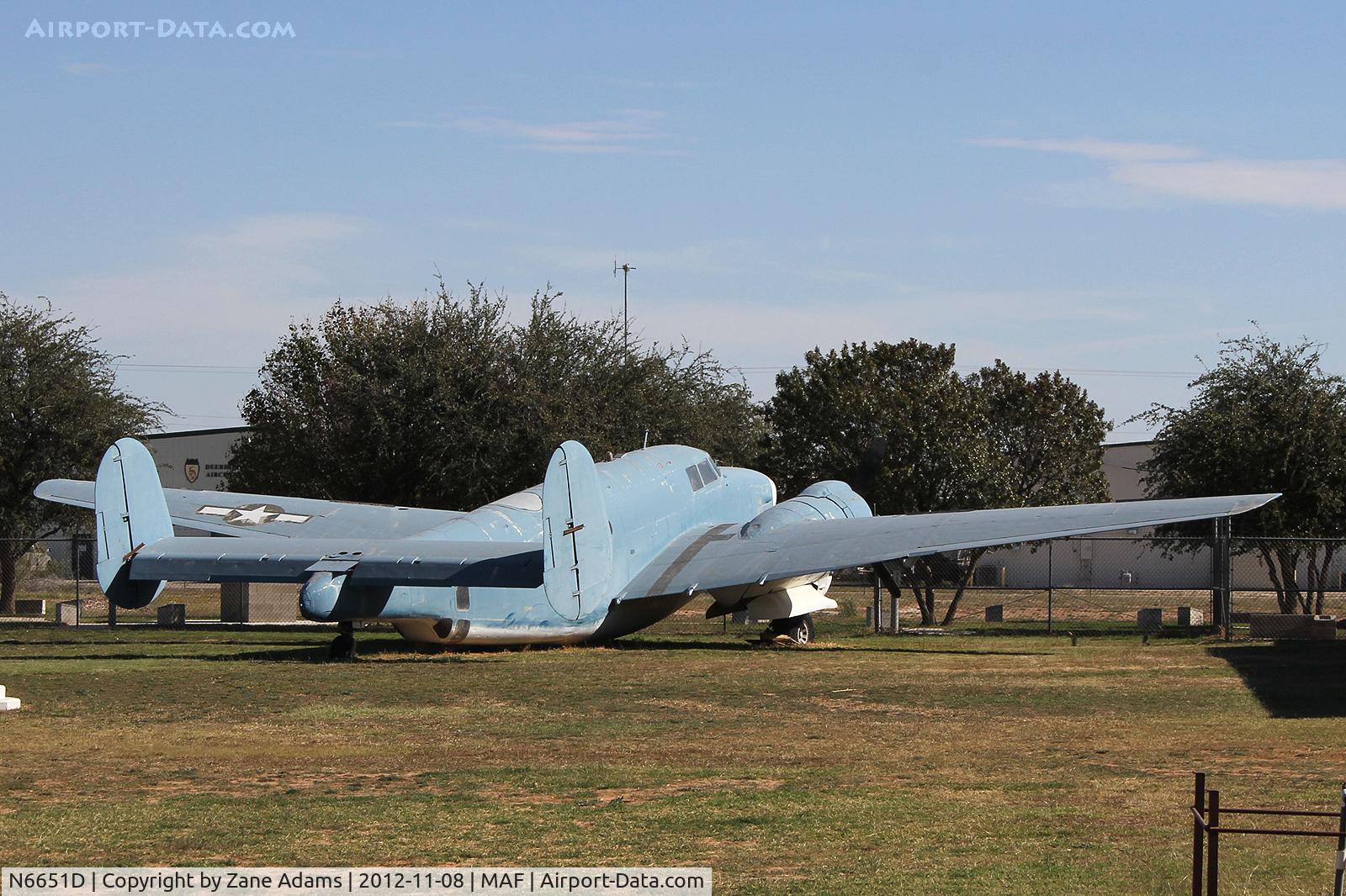 N6651D, 1962 Lockheed PV-2D Harpoon C/N 15-1503, At the Commemorative Air Force hangar - Mildand, TX