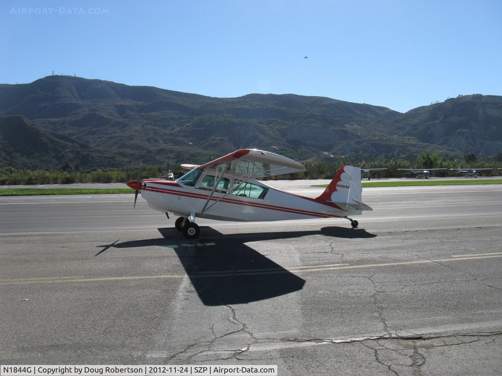 N1844G, 1968 Champion 7KCAB C/N 84, 1968 Champion 7KCAB CITABRIA, Lycoming O-320-B1E 150 Hp, taxi