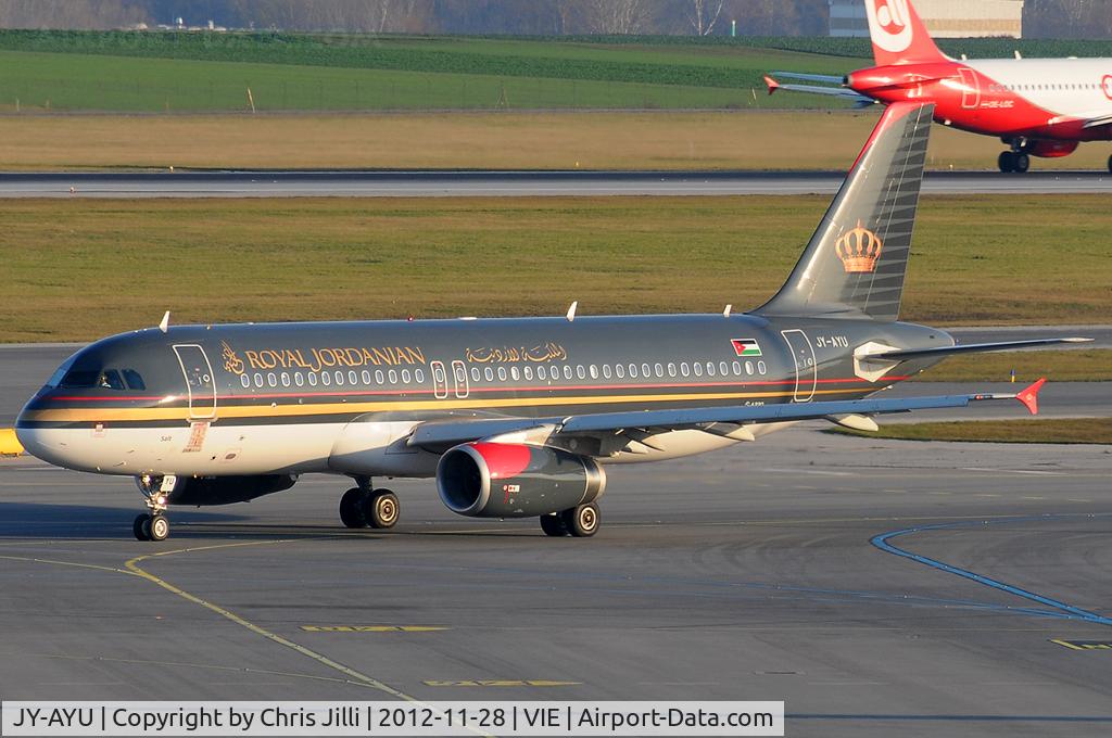 JY-AYU, 2012 Airbus A320-232 C/N 5128, Royal Jordanian