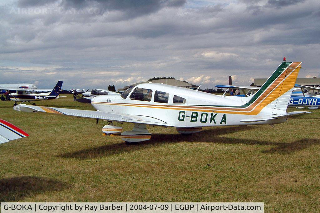 G-BOKA, 1979 Piper PA-28-201T Turbo Dakota C/N 28-7921076, Piper PA-28-201T Turbo Dakota [28-7921076] Kemble~G 09/07/2004