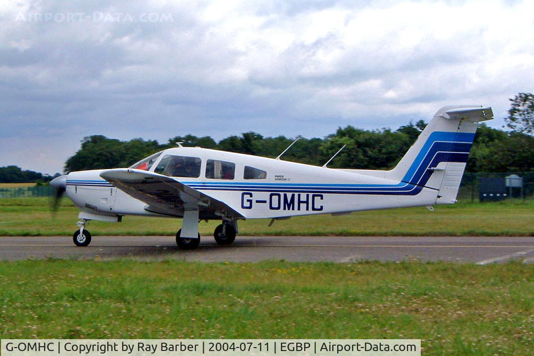 G-OMHC, 1979 Piper PA-28RT-201 Arrow IV C/N 28R-7918105, Piper PA-28RT-201 Arrow IV [28R-7918105] Kemble~G 11/07/2004