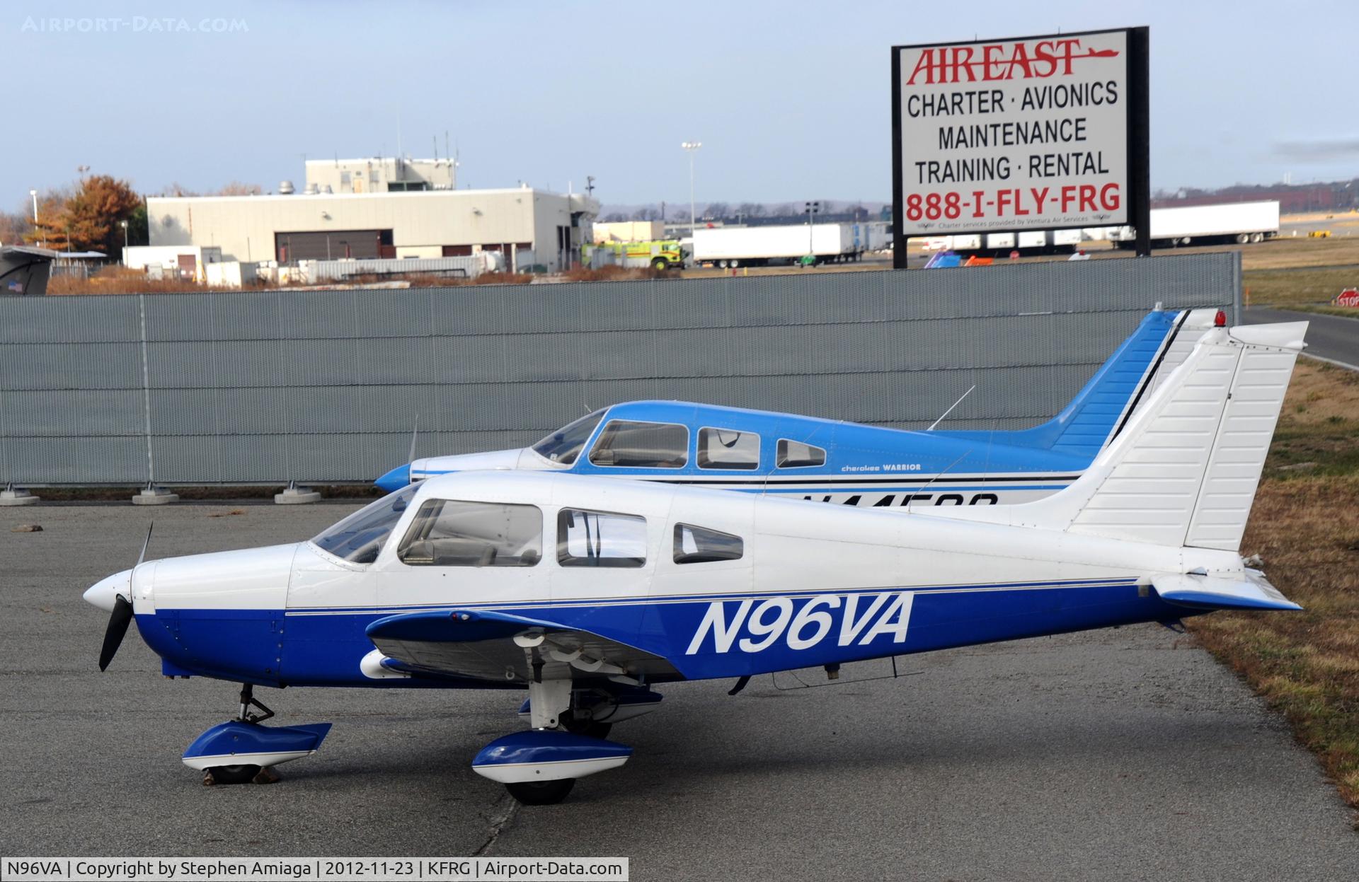 N96VA, 1973 Piper PA-28-151 C/N 28-7415052, Atlantic Ramp