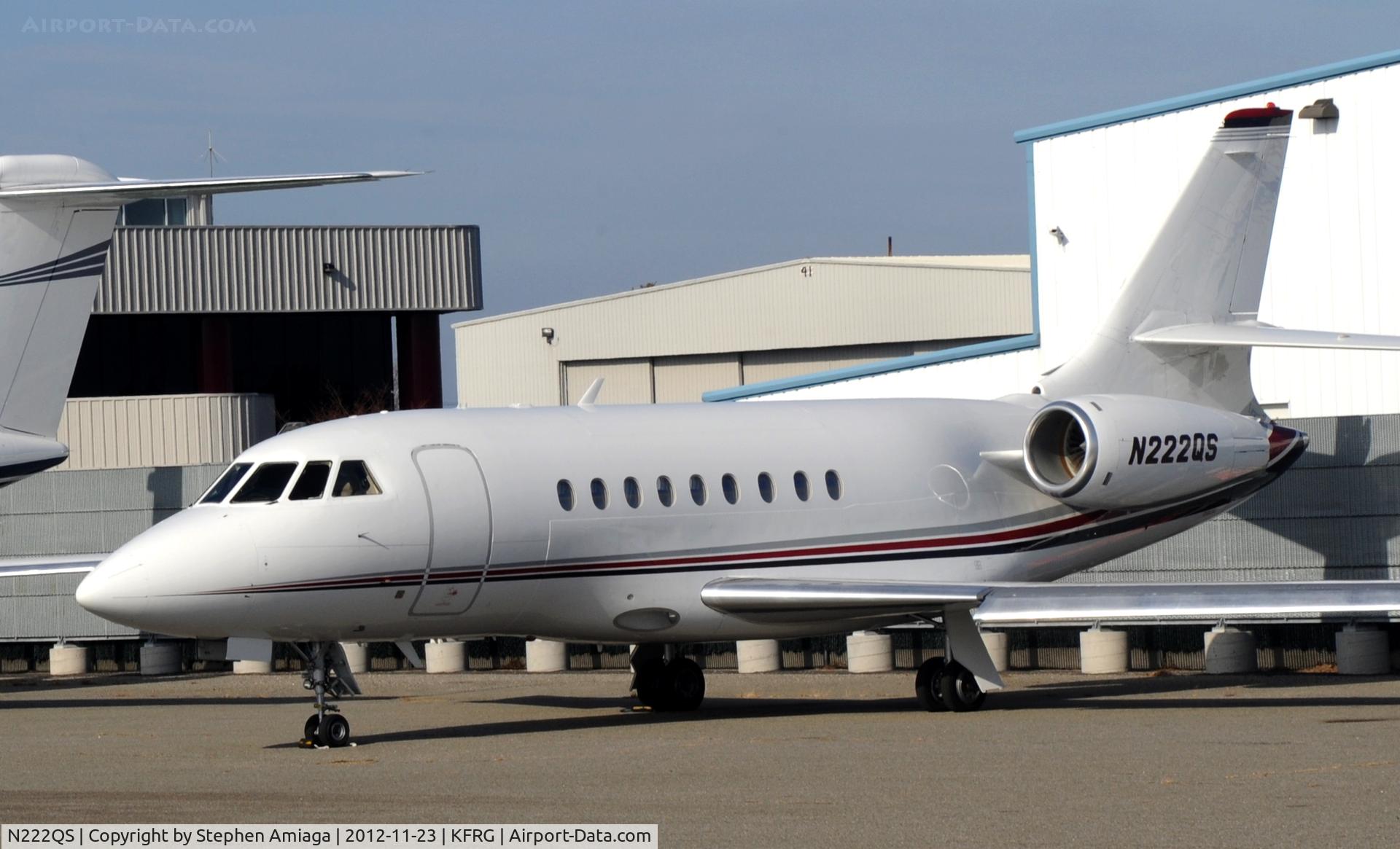 N222QS, 2000 Dassault Falcon 2000 C/N 122, Atlantic Ramp