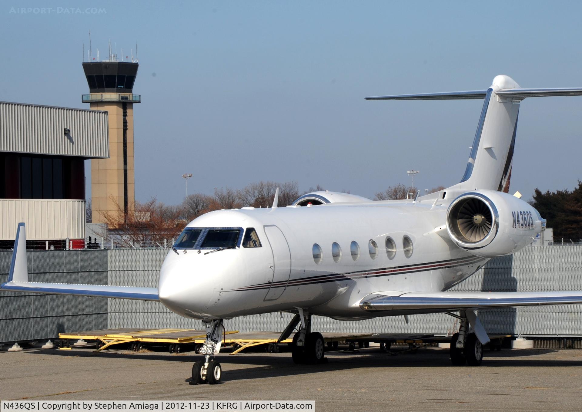 N436QS, 2001 Gulfstream Aerospace G-IV C/N 1436, Atlantic Ramp