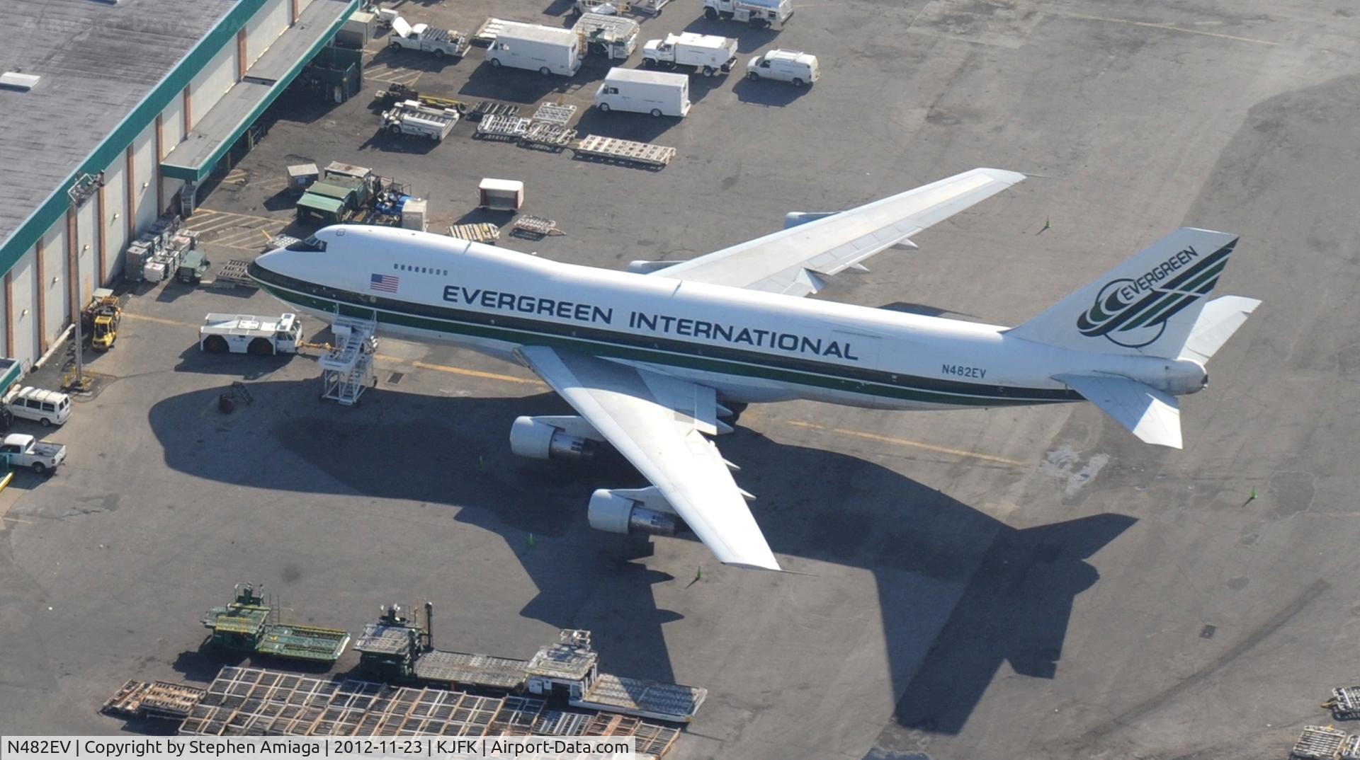 N482EV, 1973 Boeing 747-212B C/N 20713, JFK evergreen ramp