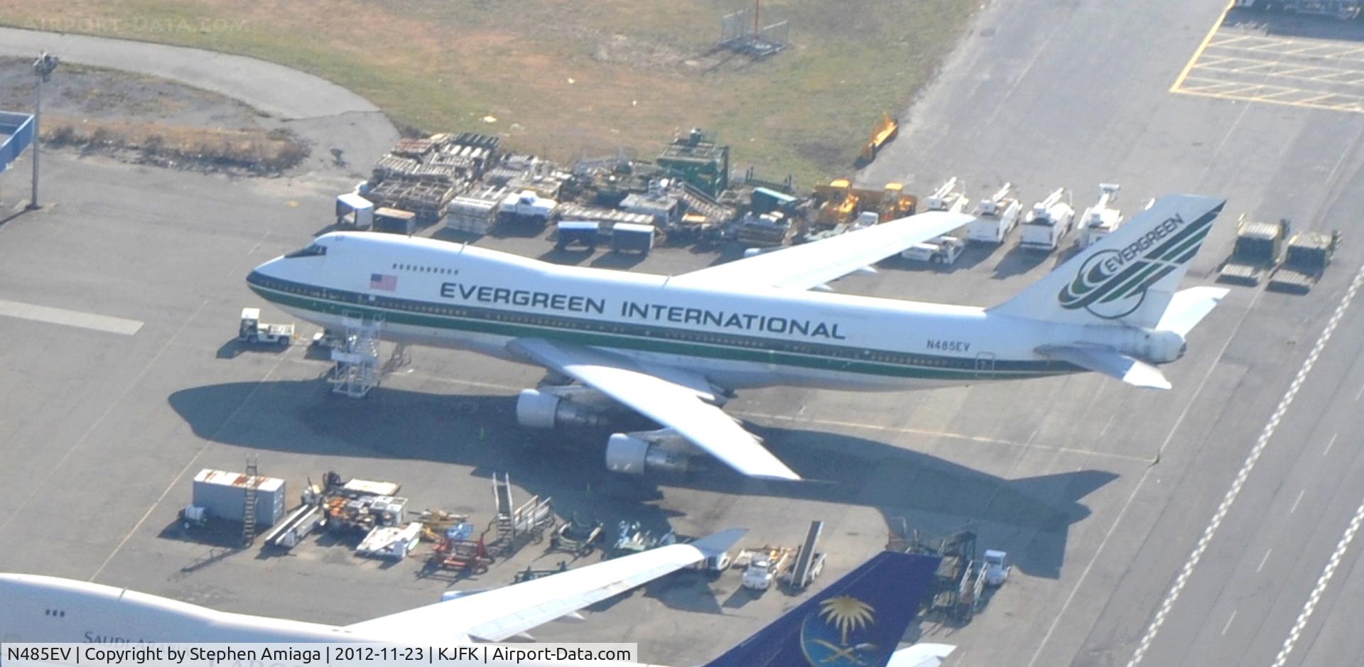 N485EV, 1973 Boeing 747-212B C/N 20712, JFK Evergreen Ramp