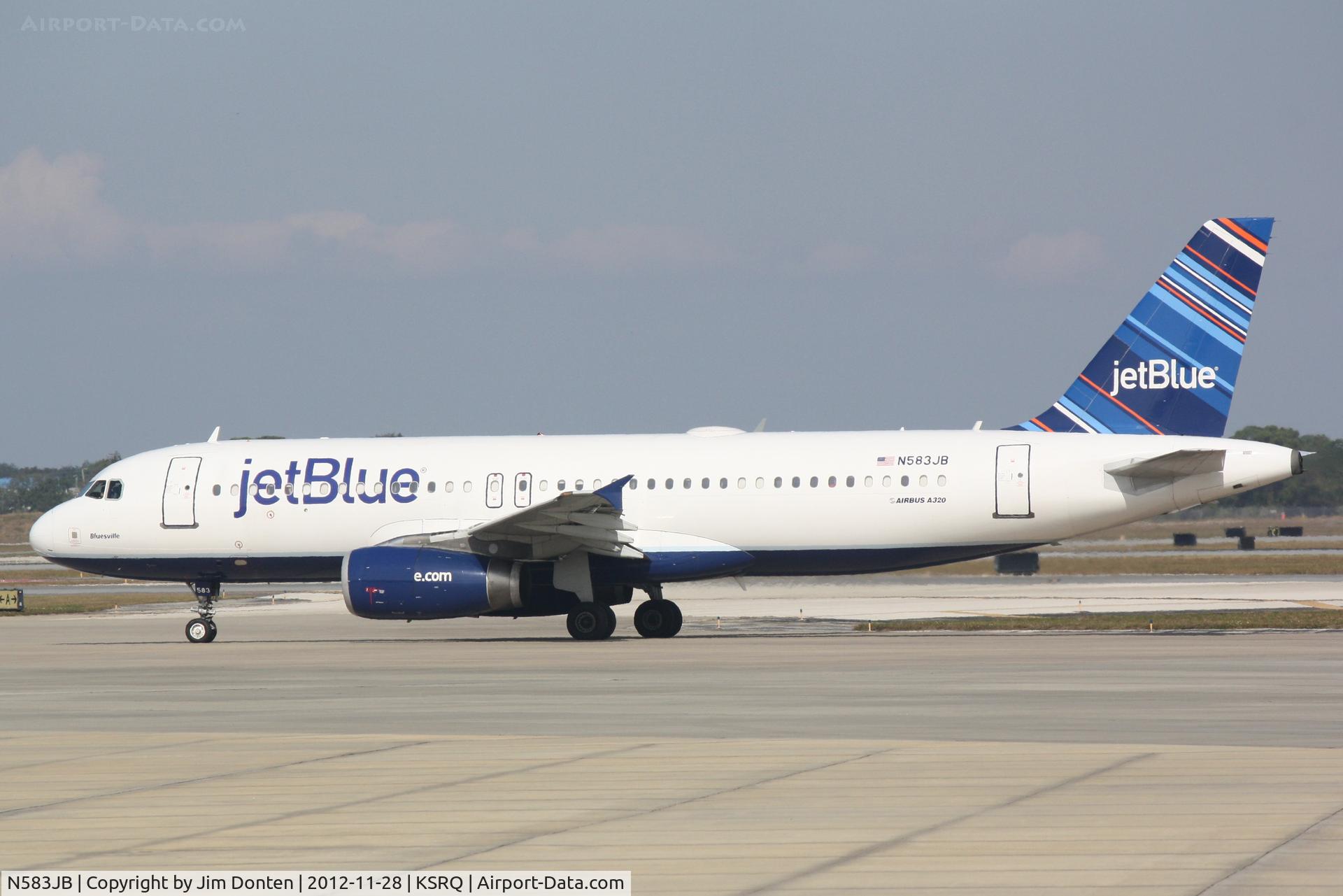 N583JB, 2004 Airbus A320-232 C/N 2150, JetBlue Flight 346 