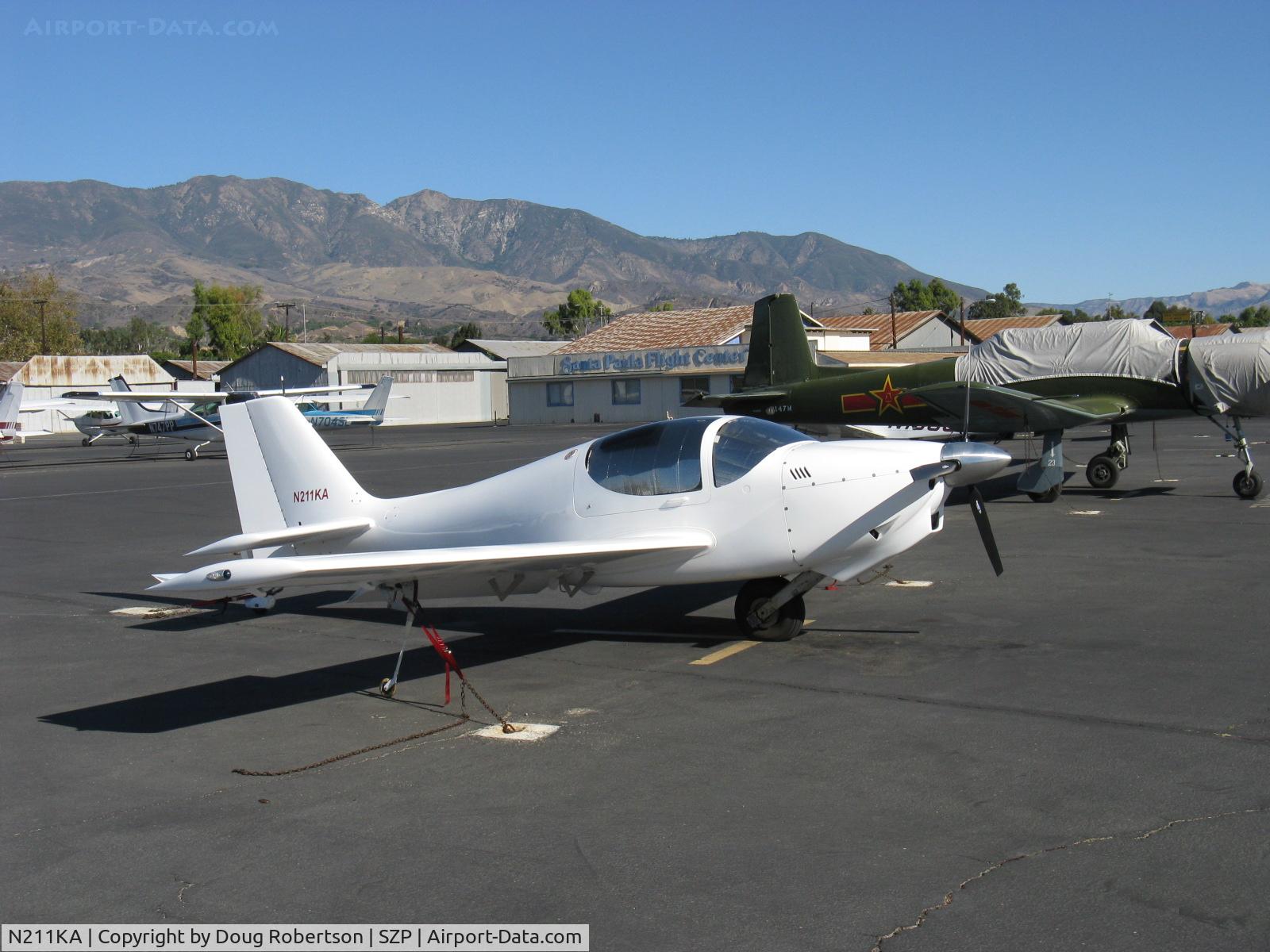 N211KA, Europa XS Monowheel C/N 01, 2003 Klinefelter EUROPA XS, Rotax 914UL turbocharged 113.4 Hp, semi-retractable mono-wheel with brake, steerable tailwheel.
