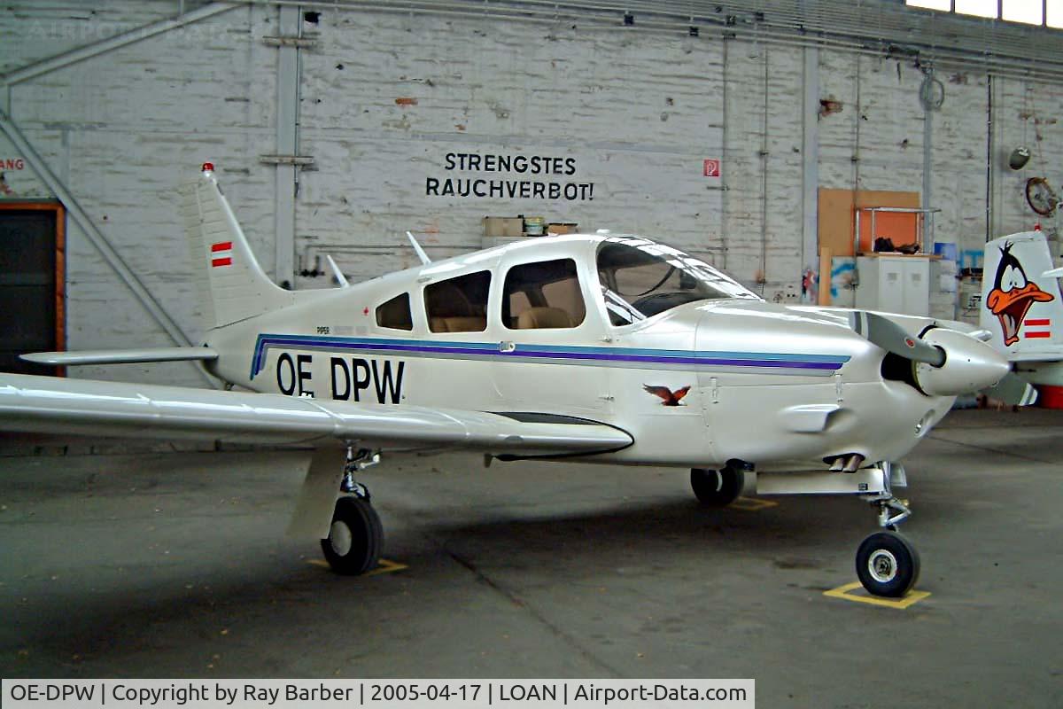 OE-DPW, Piper PA-28R-200 C/N 28R-35680, Piper PA-28R-200 Cherokee Arrow [28R-35680] Weiner Neustadt-Ost~OE 17/04/2005