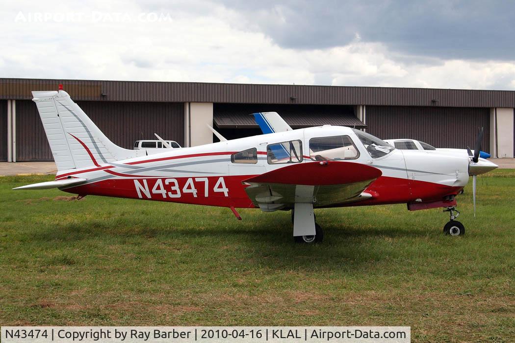 N43474, 1974 Piper PA-28R-200 Cherokee Arrow C/N 28R-7435273, Piper PA-28R-200 Cherokee Arrow II [28R-7435273] Lakeland-Linder~N 16/04/2010