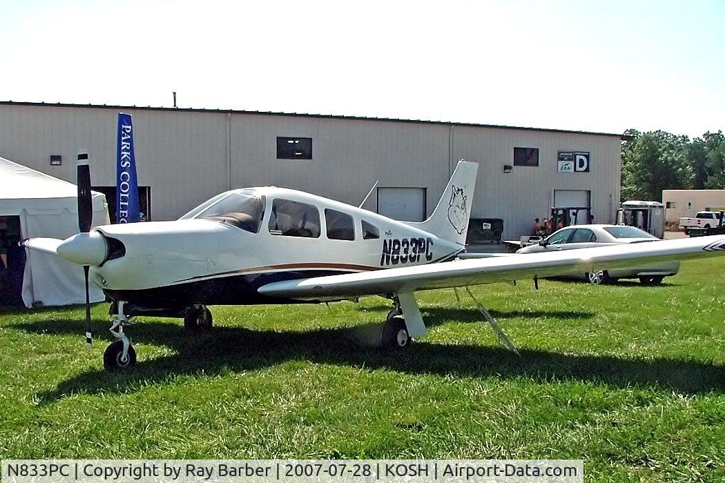 N833PC, 2006 Piper PA-28R-201 Cherokee Arrow III C/N 2844128, Piper PA-28R-201 Arrow III [2844128] Oshkosh~N 28/07/2007
