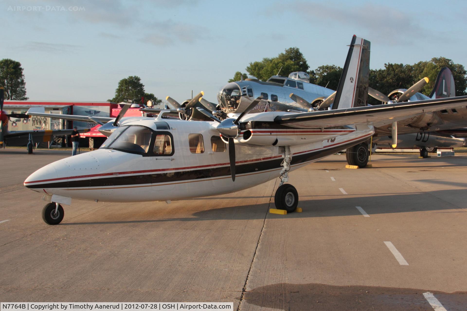 N7764B, 1975 Rockwell International 500-S C/N 3235, 1975 Rockwell International 500-S, c/n: 3235