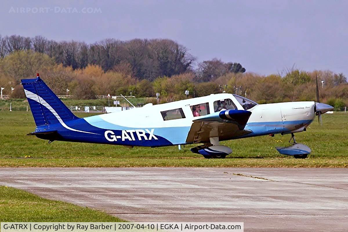 G-ATRX, 1966 Piper PA-32-260 Cherokee Six Cherokee Six C/N 32-390, Piper PA-32-260 Cherokee Six [32-390] Shoreham~G 10/04/2007