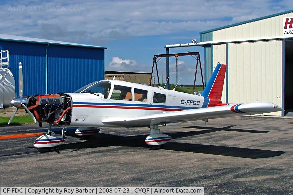 CF-FDC, 1966 Piper PA-32-300 Cherokee Six Cherokee Six C/N 32-40377, Piper PA-32-300 Cherokee Six [32-40377] Red Deer~C 23/07/2008. Marked C-FFDC but not officialy registered as such.