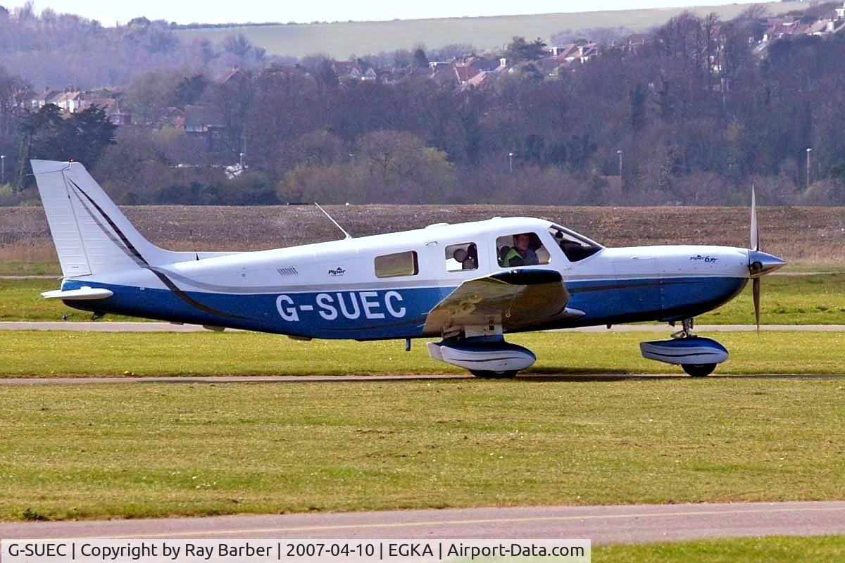 G-SUEC, 2005 Piper PA-32-301XTC Saratoga C/N 32-55029, Piper PA-32-301XTC 6xt [3255029] Shoeham~G 10/04/2007