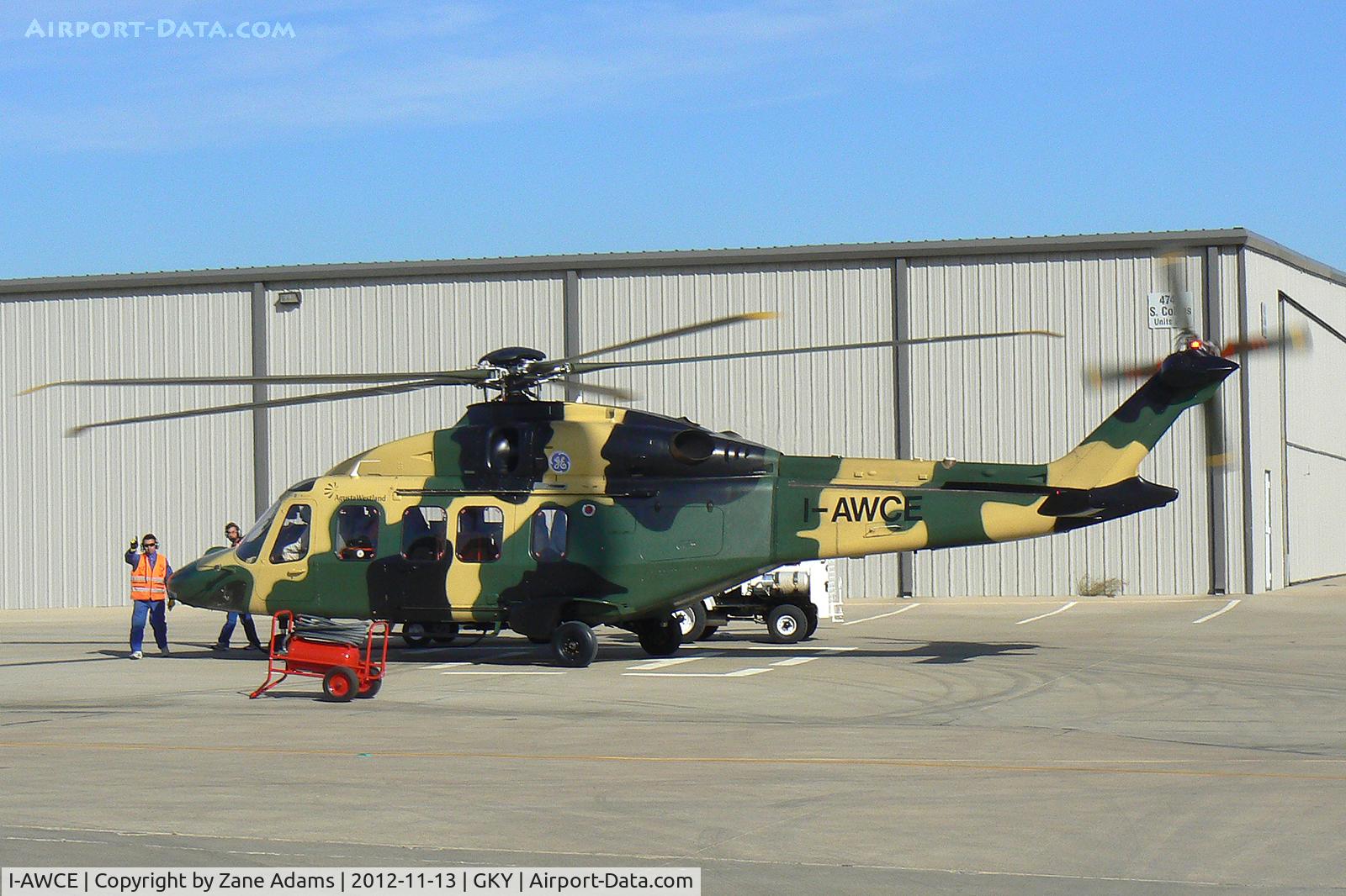 I-AWCE, 2012 AgustaWestland AW-149 C/N 49002, At the Agusta / Westland Hangar at Arlington Municipal Airport.