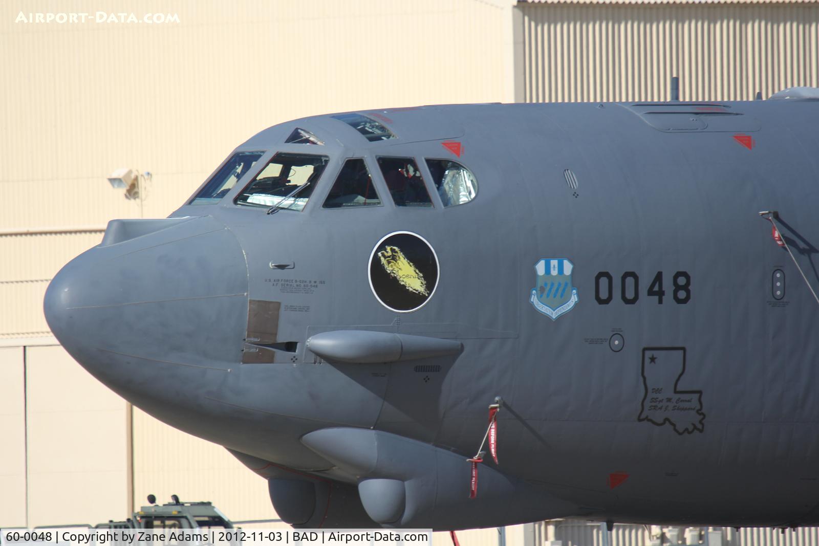 60-0048, 1960 Boeing B-52H Stratofortress C/N 464413, On the ramp at Barskdale Air Force Base