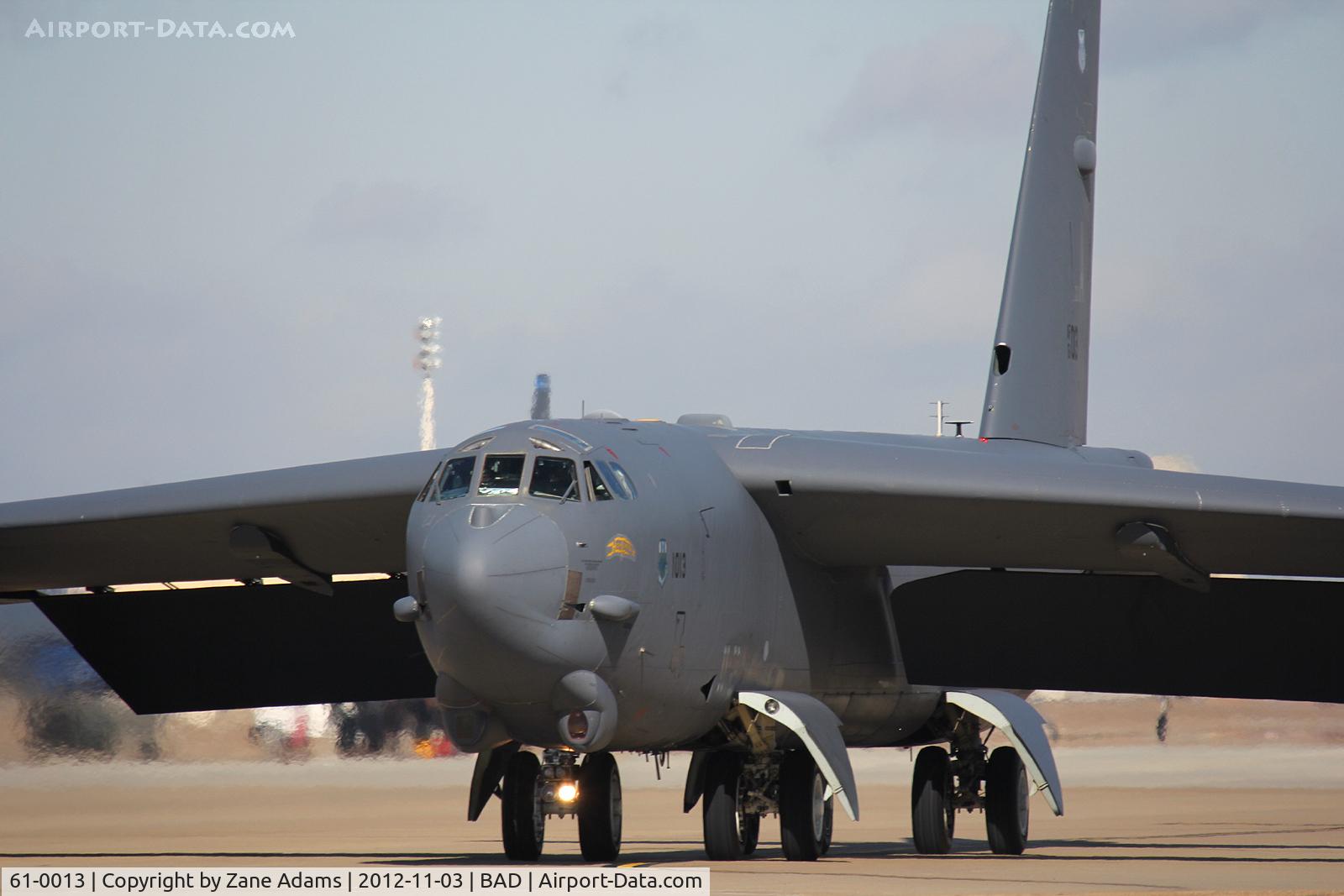 61-0013, 1961 Boeing B-52H Stratofortress C/N 464440, On the ramp at Barskdale Air Force Base