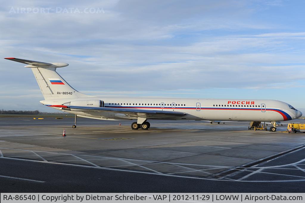 RA-86540, 1985 Ilyushin Il-62M C/N 3546548, Rossija Ilyushin 62