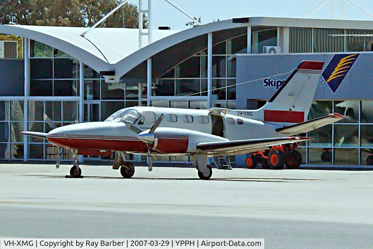 VH-XMG, 1980 Cessna 441 Conquest II C/N 441-0130, Cessna 441 Conquest II [441-0130] Perth~VH 29/03/2007