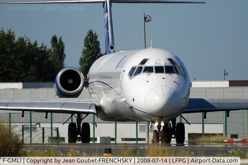 F-GMLI, 1991 McDonnell Douglas MD-83 (DC-9-83) C/N 53014, ex Blue Line