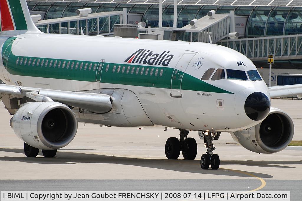 I-BIML, 2004 Airbus A319-112 C/N 2127, ALITALIA