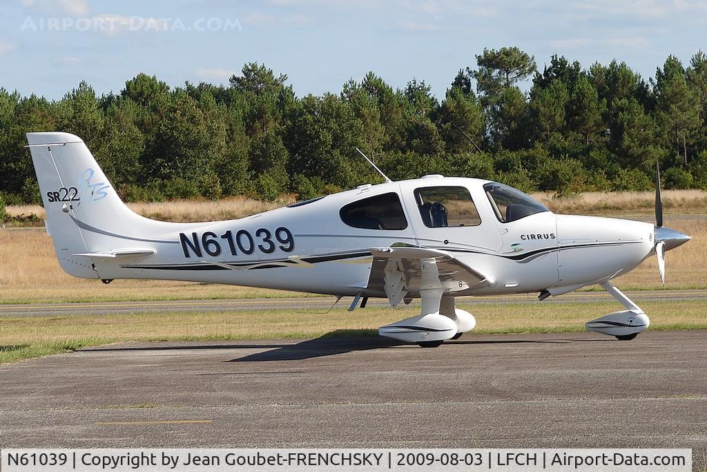 N61039, 2005 Cirrus SR22 GTS C/N 1423, private Cirrus