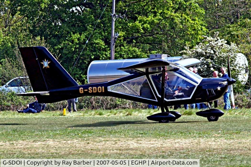G-SDOI, 2003 Aeroprakt A-22 Foxbat C/N PFA 317-14064, Aeroprakt A.22 Foxbat [PFA 317-14064] Popham~G 05/05/2007