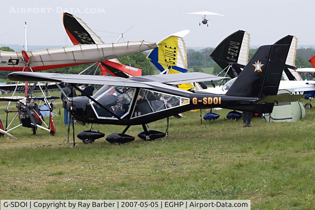 G-SDOI, 2003 Aeroprakt A-22 Foxbat C/N PFA 317-14064, Aeroprakt A.22 Foxbat [PFA 317-14064] Popham~G 05/05/2007