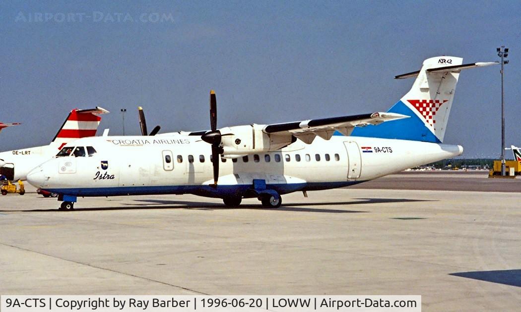 9A-CTS, 1993 ATR 42-310QC C/N 312, Aerospatiale ATR-42-310QC [312] (Croatia Airlines) Vienna~OE 20/06/1996
