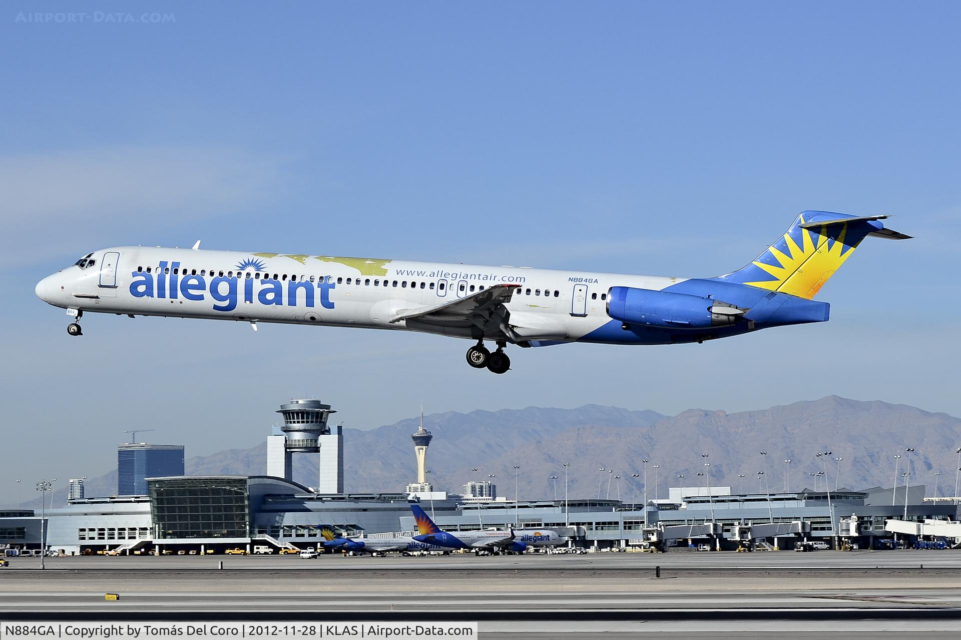 N884GA, 1987 McDonnell Douglas MD-83 (DC-9-83) C/N 49401, N884GA Allegiant Air McDonnell Douglas 1987 MD-83 (DC-9-83) (cn 49401/1357)

Abort Landing...

Las Vegas - McCarran International (LAS / KLAS)
USA - Nevada, November 28, 2012
Photo: Tomás Del Coro