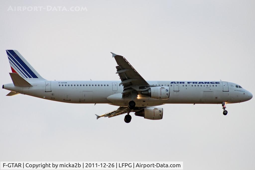 F-GTAR, 2008 Airbus A321-212 C/N 3401, Landing