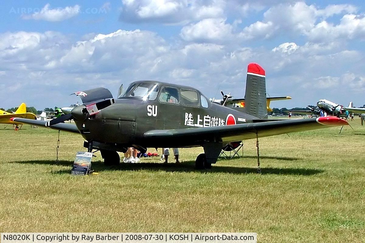 N8020K, 1955 Fuji LM-1 Nikko C/N LM-14, Fuji LM-1 Mentor [LM-02] Oshkosh~N 30/07/2008