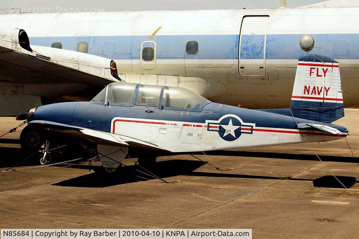 N85684, 1955 Beech D-45 Mentor C/N BG-210, Beech T-34B Mentor [BG-210] Pensacola NAS~N 10/04/2010