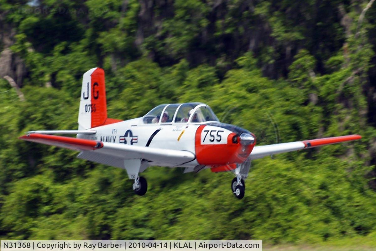 N31368, 1955 Beech T-34B Mentor C/N 140755, Beech T-34B Mentor [BG-089] Lakeland-Linder~N 14/04/2010