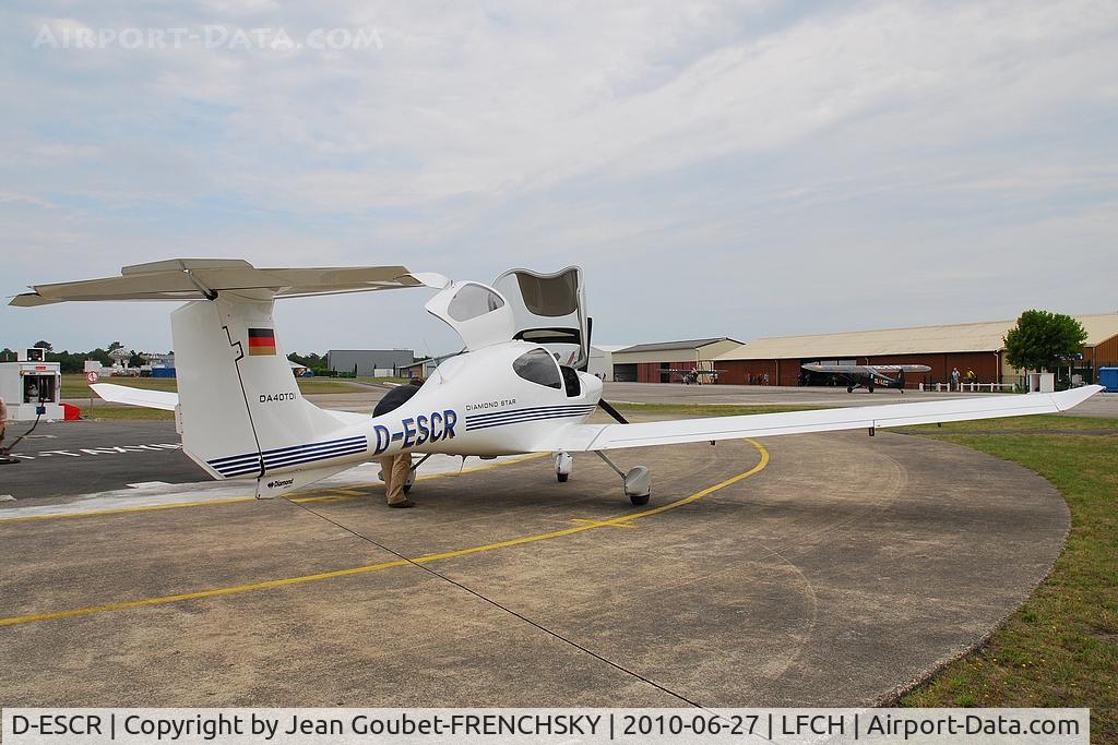 D-ESCR, 2004 Diamond DA-40D Diamond Star C/N D4.101, de passage à Arcachon