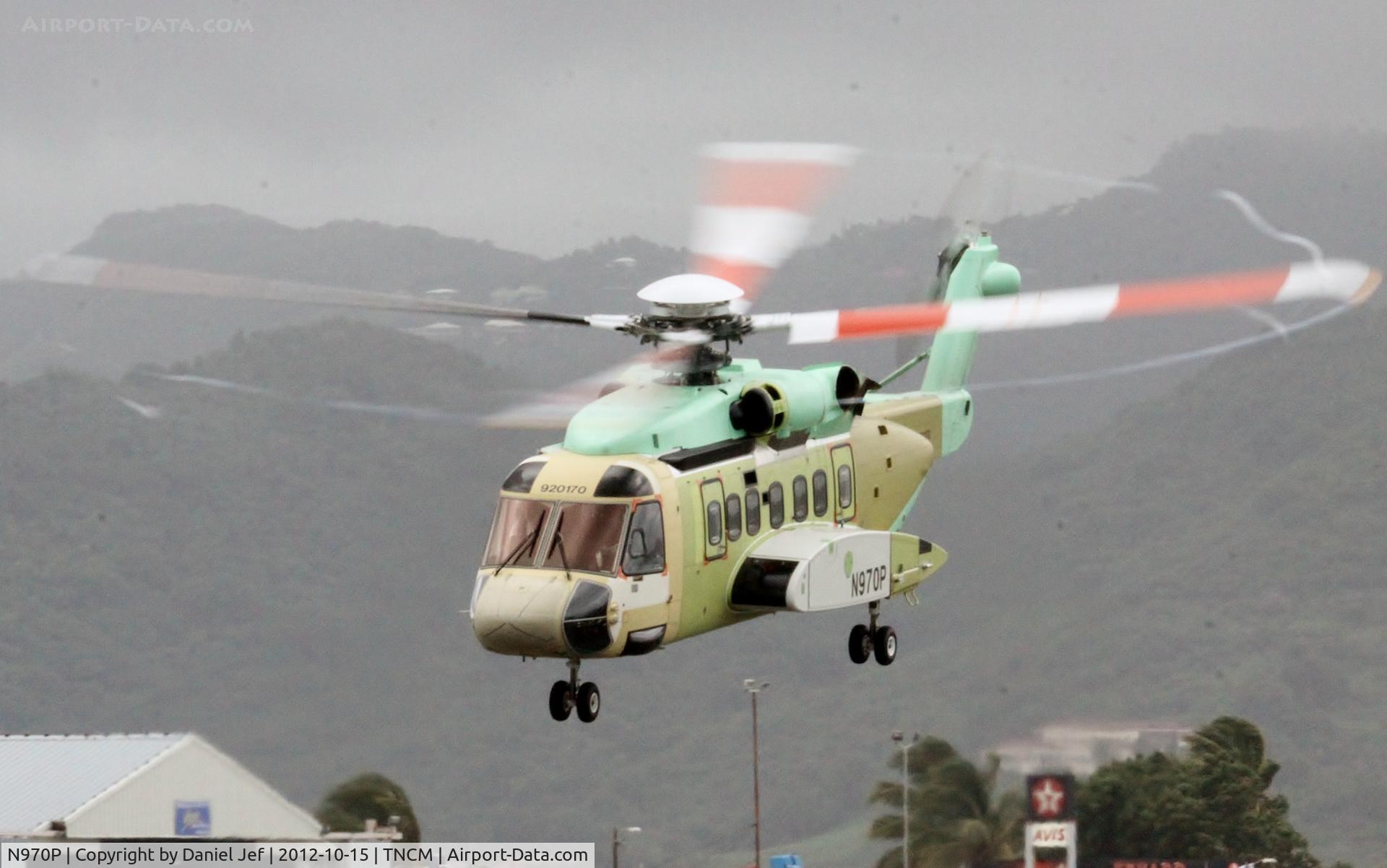 N970P, 2012 Sikorsky S-92A C/N 920170, N970P
