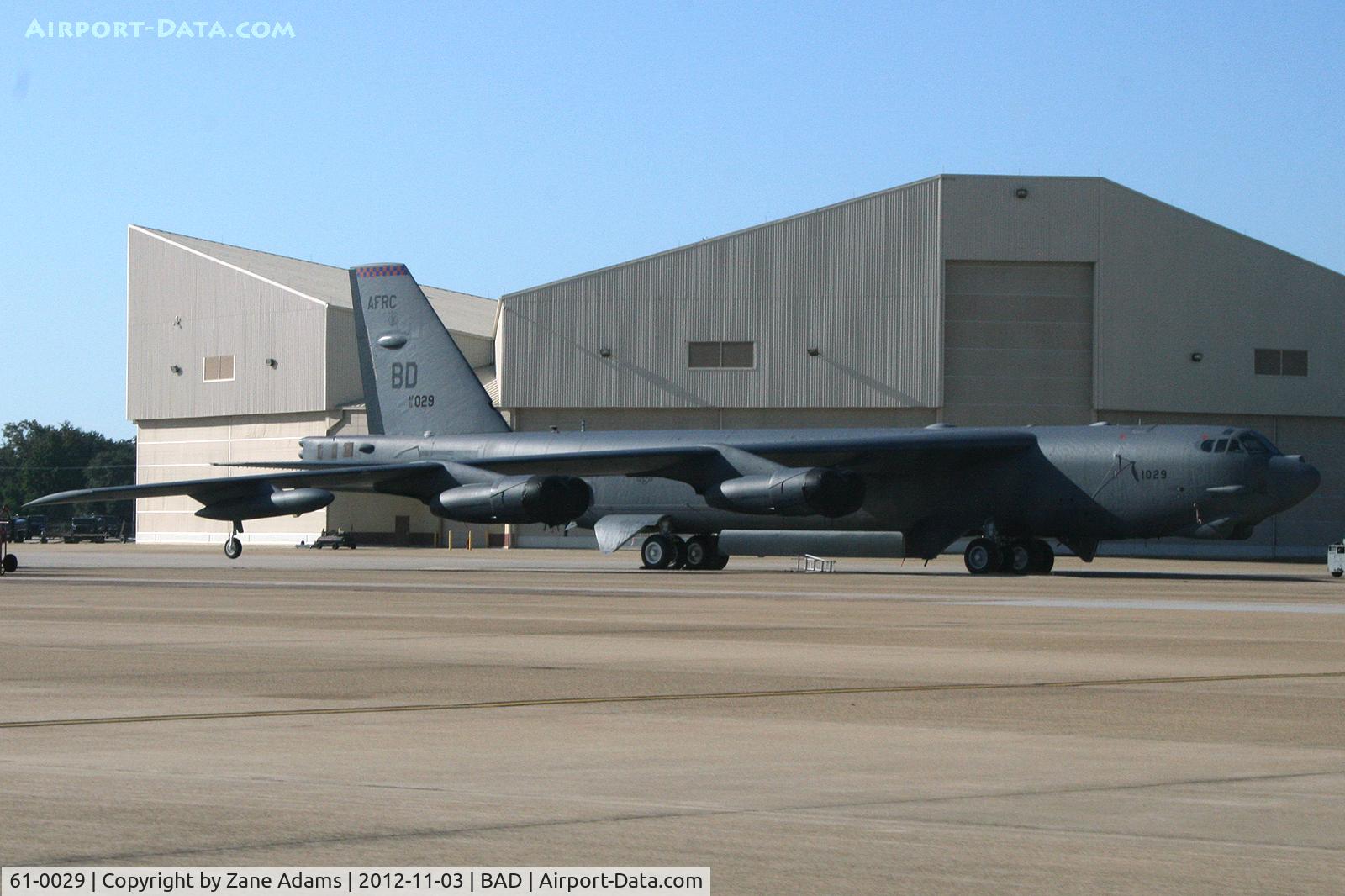 61-0029, 1961 Boeing B-52H Stratofortress C/N 464456, On the ramp at Barksdale AFB