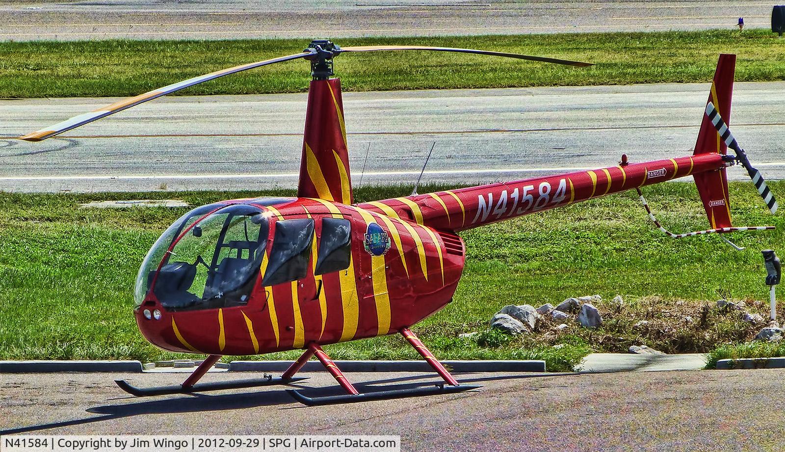 N41584, 2008 Robinson R44 C/N 1897, @ Albert Whitted Airport St Petersburg FL