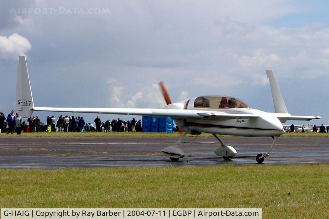 G-HAIG, 1989 Rutan Long-EZ C/N PFA 074A-11149, Rutan Long-Ez [PFA 074A-11149] Kemble~G 11/07/2004