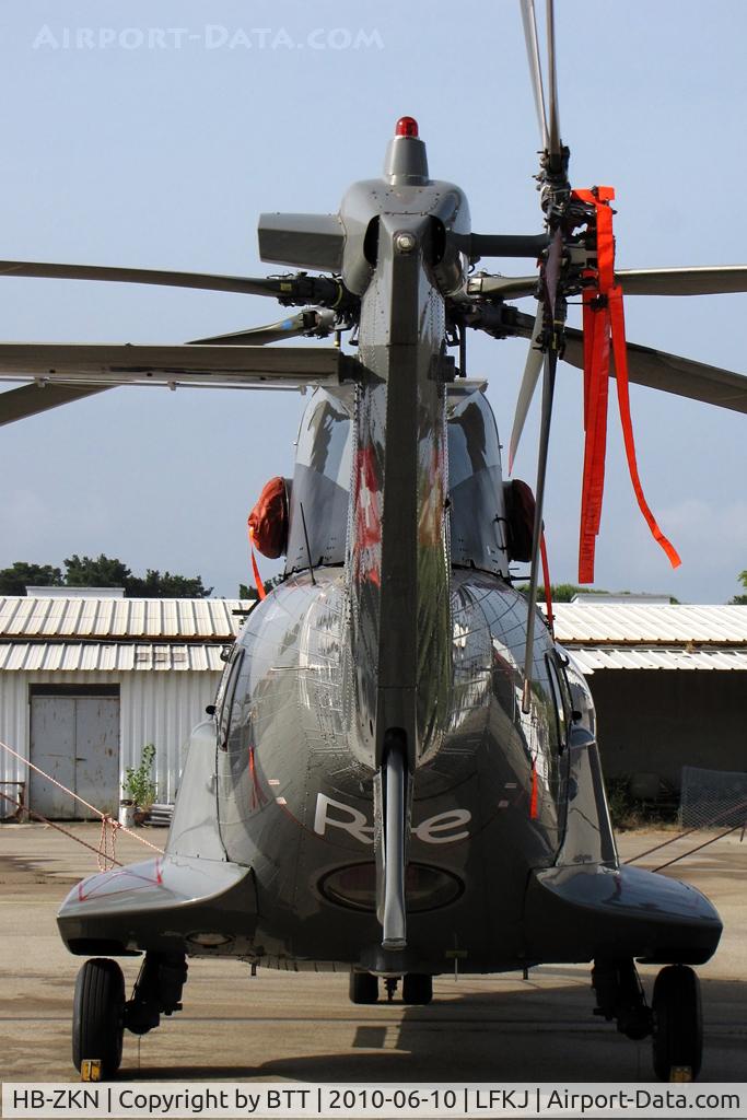HB-ZKN, 2008 Aérospatiale AS-332C-1 Super Puma C/N 9010, EAGLE Super Puma rear view